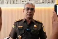 Keterangan foto : Asisten Pidana Khusus (Aspidsus) Kejati Sumsel Abdullah Noer Denny di Palembang, Kamis (7/3/2024)