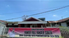 Fawer Sihite sebagai bakal calon Wali Kota Pematangsiantar resmi mendirikan Rumah Pemenangan yang beralamat di Jl. Desa Indah, Kecamatan Sitalasari, Kota Pematangsiantar.