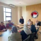 Keterangan foto : Kepala Divisi Pemasyarakatan Kanwil Kemenkumham Jabar Kusnali beserta staff dan jajaran kemenkumham, (Kamis, 14/3/20224) 