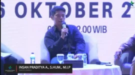 Keterangan foto : Pengamat Politik dari FHISIP Universitas Terbuka Insan Praditya Anugrah, Senin (18/3/2024) 