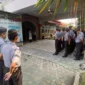 Keterangan foto : Pegawai Lapas Cirebon Laksanakan Apel Pagi dilingkungan lapas, (Senin, 25/3/2024) 