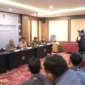 Keterangan foto : Konferensi pers Ditjen AHU Terkait Dualisme Kepemimpinan Ikatan Notaris Indonesia Bersama Kemenkumham , (Rabu, 27/3/2024) 