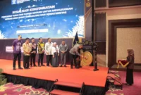 Keterangan foto : Sosialisasi dihadiri Langsung Direktur Jenderal Administrasi Hukum Umum (Dirjen AHU) Cahyo R. Muzhar, Kepala Kantor Wilayah R. Andika Dwi Prasetya bersama para Pimpinan Tinggi Pratama Ditjen AHU dan para Pimpinan Tinggi Pratama Kanwil Jabar,(Rabu, 27/3/2024)