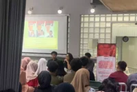 Keterangan foto : Badan Eksekutif Mahasiswa Nusantara (Bemnus) Wilayah Jawa Timur gelar focus group discussion tentang penguatan literasi politik dan konsolidasi damai pasca Pemilu 2024 pada Kamis (28/3/2024)