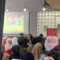 Keterangan foto : Badan Eksekutif Mahasiswa Nusantara (Bemnus) Wilayah Jawa Timur gelar focus group discussion tentang penguatan literasi politik dan konsolidasi damai pasca Pemilu 2024 pada Kamis (28/3/2024) 