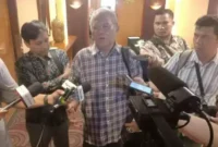 Keterangan foto : Ahli hukum pidana Universitas Trisakti, Abdul Fickar Hadjar meanggapi tentang ramainya pemberitaan adanya dugaan tindak pidana oleh PJ Bupati Muara Enim Ahmad Rizali.