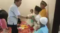 Mata Hukum berbagi bareng anak yatim di lebak