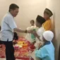 Keterangan foto : Mata Hukum peduli puluhan anak yatim dan piatu dengan menyantuni mereka, Minggu (10/3/2024) 