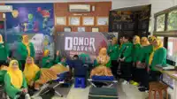 Pegawai Lapas Cirebon Laksanakan Donor Darah, di Hari Bakti Pemasyarakatan ke-60 I Teras Media