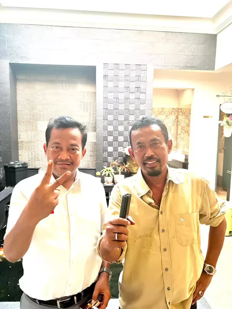 Keterangan foto : Pengusaha tambang asal Jepara Syaiful Anam diusulkan untuk maju calon Bupati Jepara dan Calon Wakil Bupati Chaerul Mushonif, Sabtu (20/4/2024) 