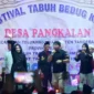 Keterangan foto : calon kuat Gubernur Banten *Ratu Ageng Rekawati* menghadiri Lomba Tabuh Bedug di Desa Pangkalan, Kecamatan Teluknaga, Kabupaten Tangerang, Minggu (21/4/2024)