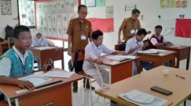 Keterangan foto : Peserta Didik SDKh, SMPKh dan SMAKh 01 Lebak saat mengikuti USP Tahun 2024