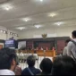 Keterangan foto : Majelis Hakim Pengadilan Negeri (PN) Tipikor Palembang, memvonis bebas lima terdakwa Kasus dugaan korupsi pada proses akuisisi saham PT Satria Bahana Sarana (SBS) oleh PT Bukit Asam Persero Tbk (PTBA) melalui anak perusahaan PT Bukti Multi Investama (BMI), Senin (1/4/2024).