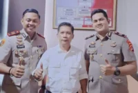 Keterangan foton: Sekjen Mata hukum, Mukhsin Nasir menggunakan baju kemeja putih, Selasa (2/4/2024)