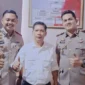 Keterangan foton: Sekjen Mata hukum, Mukhsin Nasir menggunakan baju kemeja putih, Selasa (2/4/2024) 