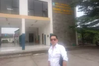 Keterangan foto : Sekjen Mata hukum, Mukhsin Nasir saat berada di Terminal C Tunjung Teja, Jumat (5/4/2024)