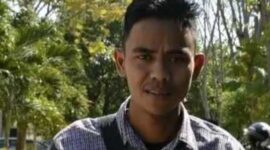 Keterangan foto : Mahasiswa Nusantara Wilayah NTT, Hemax Rihi Herewila, Jumat (5/4/2024) 