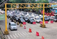 Keterangan foto : Suasana arus mudik di pelabuhan bakahueni Lampung, Minggu (6/4/2024)