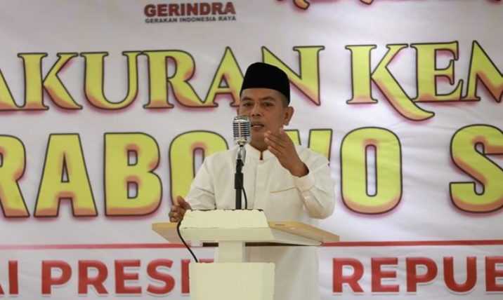 Keterangan foto : Ketua DPRD Banten, Andra Soni, Minggu (28/4/2024) 