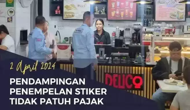 Tidak Patuh Pajak, Bapenda Kabupaten Tangerang Tempel Stiker