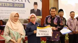 Pemerintah Kabupaten (Pemkab) Tangerang menetapkan 24 lokasi khusus (lokus) penurunan angka kasus stunting di Kabupaten Tangerang pada 2025.