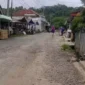 Keterangan foto : Kondisi jalan Cibayawak - Ciawi Bayah, Jumat (5/4/2024) 