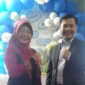 Bakal calon bupati (Bacalbup) Raden Dewi Septiani dengan Tubagus Asep Rafiudin Arief sebagai Bakal calon wakil bupati (Bacalwabup) Kabupaten Pandaglang.