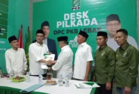 Keterangan foto : DPC PKB Kabupaten Lebak sudah mulai melakukan penjaringan pembukaan pendaftaran Calon Bupati Lebak.