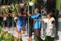 Keterangan foto : Warga Binaan Lapas Cirebon Ikuti Rehabilitasi Medik Lansia Senam Super SEFT dan Mindfulness, (Kamis, 2/5/2024)