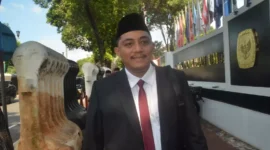 Keterangan foto : Anggiat Gabe Sinaga, SH., kini menjadi Penyelenggara Pemilu sebagai Komisioner Komisi Pemilihan Umum (KPU) Daerah Kabupaten Dairi, Sumatera Utara, Kamis (2/5/2024) 