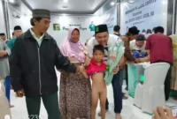 Keterangan foto : Sebanyak 100 anak dari berbagai kecamatan di Kabupaten Lebak mengikuti khitan massal gratis yang digelar H. Regen Abdul Aris, S.E., Minggu (19/5/2024).