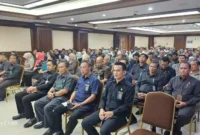 Keterangan foto : Pengadilan Negeri Jakarta Pusat (PN Jakpus) melaksanakan Rapat bulanan pada Mei Tahun 2024 yang dipimpin langsung oleh Ketua dan Wakil Ketua PN Jakarta pusat, Kamis (30/5/2024)