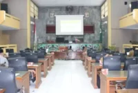 Keterangan foto : Ruang DPRD Kabupaten Lebak, Sabtu (10/5/2024)