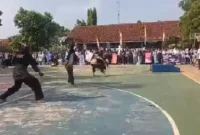 Keterangan poto : Suasana Pembukaan FLS2N dan O2SN SMA dan SMK Tingkat Kabupaten pada 13 Mei 2024 di yang di Laksanakan di SMA 2 Rangkasbitung Pasir Ona Kabupaten Lebak Banten