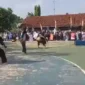 Keterangan poto : Suasana Pembukaan FLS2N dan O2SN SMA dan SMK Tingkat Kabupaten pada 13 Mei 2024 di yang di Laksanakan di SMA 2 Rangkasbitung Pasir Ona Kabupaten Lebak Banten