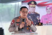 Keterangan foto : Kapolda Lampung, Irjen Pol Helmy Santika, Jumat (16/5/2024)