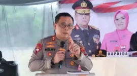 Keterangan foto : Kapolda Lampung, Irjen Pol Helmy Santika, Jumat (16/5/2024) 