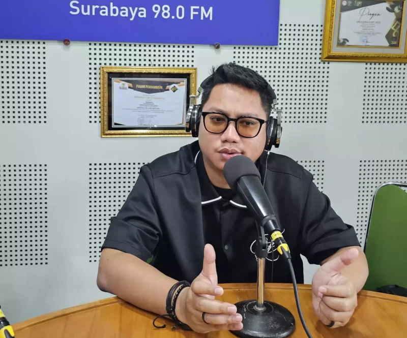 Keterangan foto : Yutuber Fajar Aditya, Minggu (25/5/2024) 