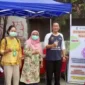 Puskesmas Sukadiri buka Gerai KIA Cendana di Halaman Parkiran AlfaMidi Buaran Jati Kecamatan Sukadiri pada Sabtu 4 Mei 2024