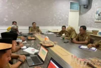 pembahasan persiapan verifikasi lapangan dalam lomba Desa tingkat Kabupaten Tangerang tahun 2024.
