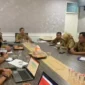 pembahasan persiapan verifikasi lapangan dalam lomba Desa tingkat Kabupaten Tangerang tahun 2024.