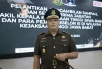 Kepala Kejaksaan Negeri (Kejari) Kota Bandung kini dipegang oleh Irfan Wibowo, Kamis (13/6/2024)