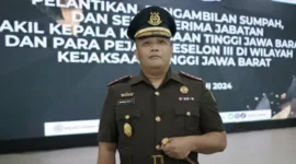 Kepala Kejaksaan Negeri (Kejari) Kota Bandung kini dipegang oleh Irfan Wibowo, Kamis (13/6/2024) 
