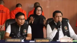 Keterangan foto : Kasat Reskrim Polres Metro Jakarta Pusat Ajun Komisaris Besar Polisi (AKBP) Chandra Mata Rohansyah, (Kamis, 13/6/2024) 