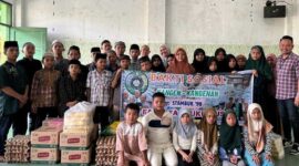 Bakti sosial dilaksanakan di Panti Asuhan Al Washliyah Pulo Brayan Jl K.L Yos Sudarso No.1 Medan pada tanggal 6 Juni 2024.