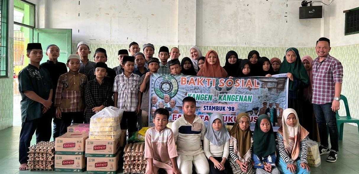 Jelang Reuni, Alumni Fakultas Hukum USU Stambuk 1998 gelar Bakti Sosial