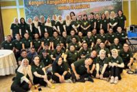 Alumni Fakultas Hukum Universitas Sumatera Utara (USU) Stambuk 98, melangsungkan reuni sekaligus peresmian ruangan Stambuk 98 International Class di Lantai II Fakultas Hukum USU, Sabtu (15/6/2024).