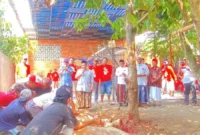 Keterangan foto : Ketua DPRD Kabupaten Tangerang Kholid Ismail kurban sebanyak 23 ekor sapi di Hari Raya Idul Adha pada tahun 2024 ini.