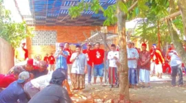Keterangan foto : Ketua DPRD Kabupaten Tangerang Kholid Ismail kurban sebanyak 23 ekor sapi di Hari Raya Idul Adha pada tahun 2024 ini.