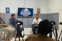 Keterangan foto : Idan Wildan Sekjend BEM Banten Bersatu di Bagus Podcast, (Jum'at, 21/6/2024)